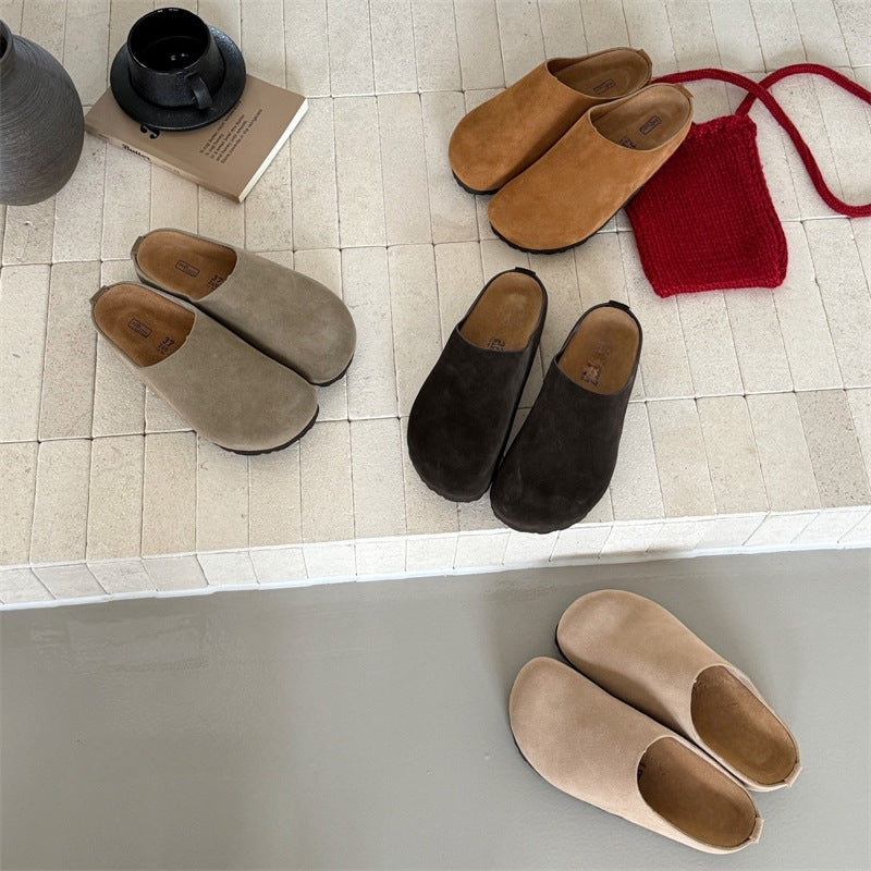Women's Ugly Cute Thick Bottom Toe Cap Slippers