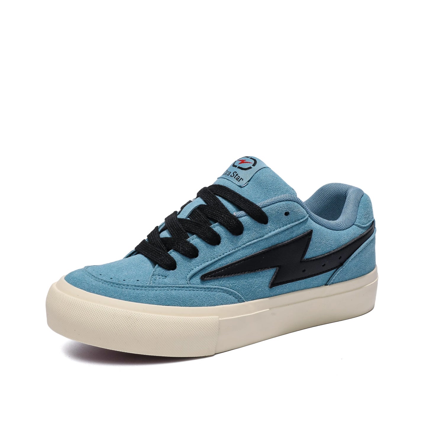 Men's Flash Ding Blue Yellow Series Bread Spring Versatile Men's Canvas Shoes