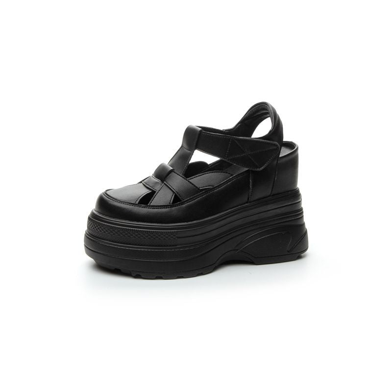 Women's Increasing Insole Muffin Thick Bottom Toe Sandals