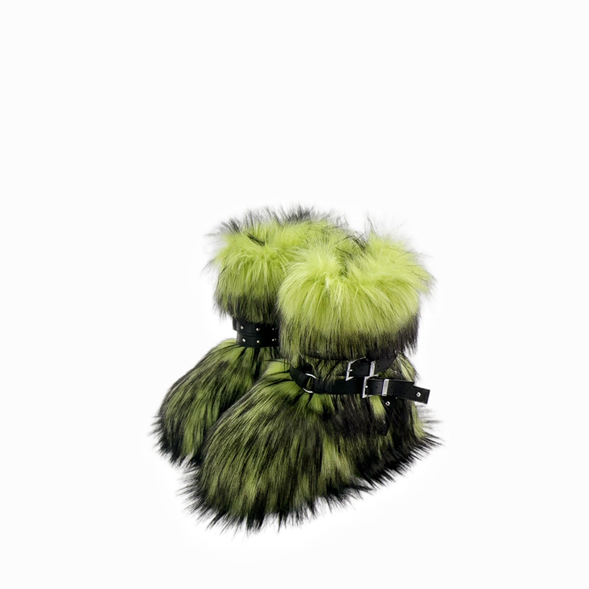 Street Hot Platform Punk Rivet Slimming Snow Boots