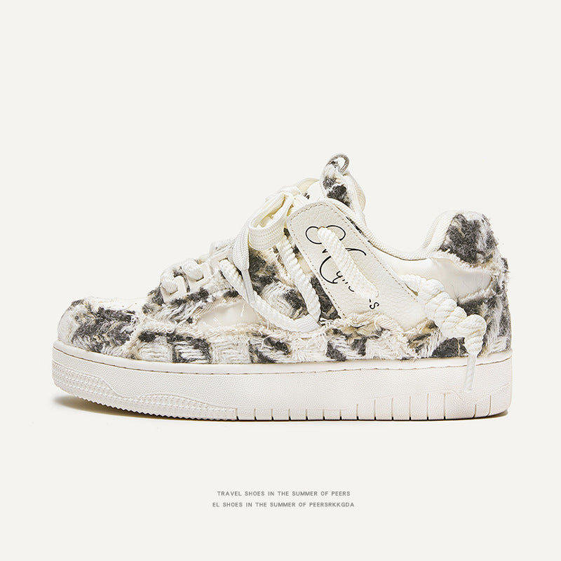 Women's & Men's Destroy Aesthetics Series Black Warrior Youthful Sneakers