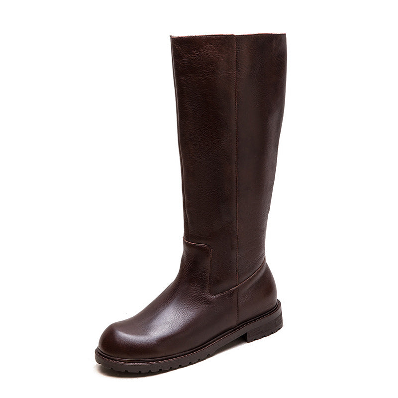 Women's & Men's Fashion British Style Martin Single Boots