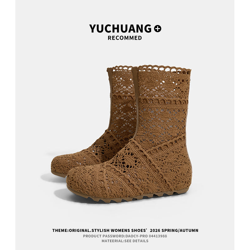 Stitching Martin Female German Training Summer Lightweight Boots