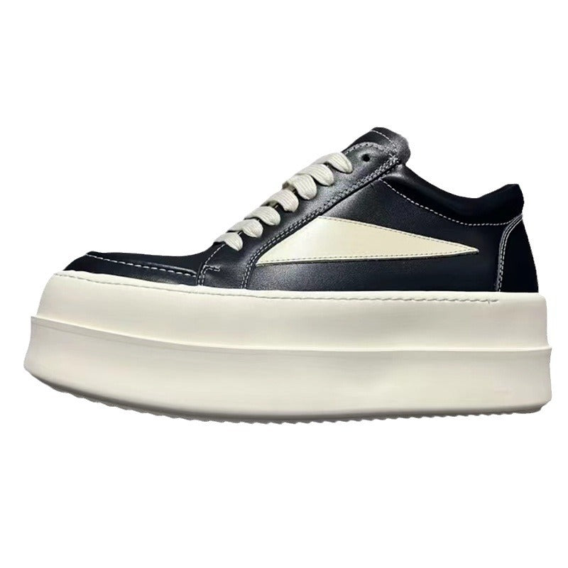 Men's Height Increasing Platform Plus Size Board Sneakers