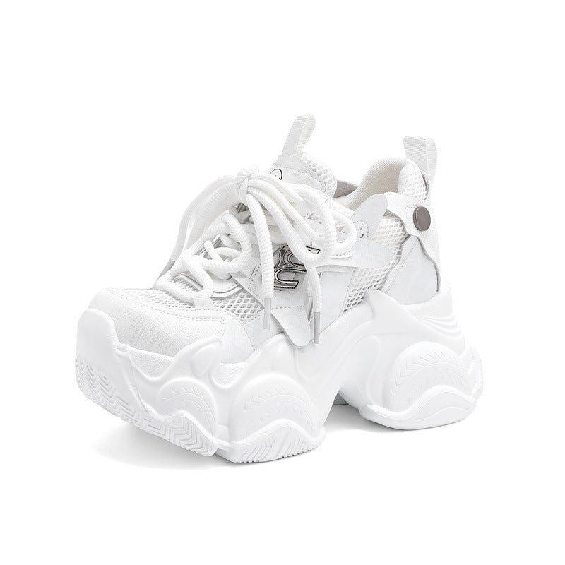 Women's Platform Daddy Breathable Summer Small Height Women's Casual Shoes