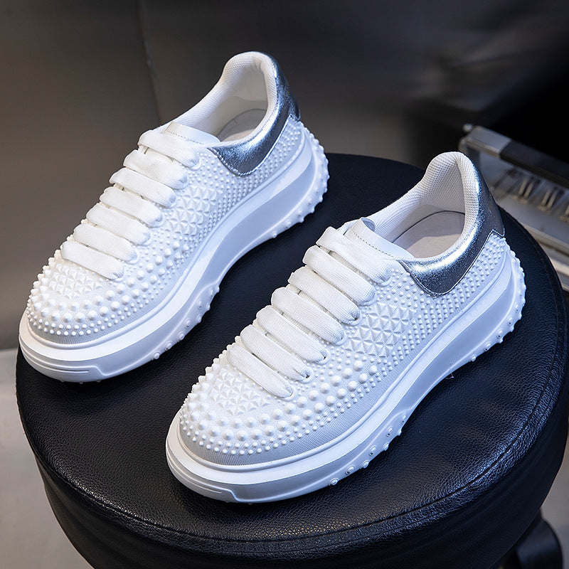 Women's Genuine Summer Breathable Fashion Sports Low-cut Casual Shoes