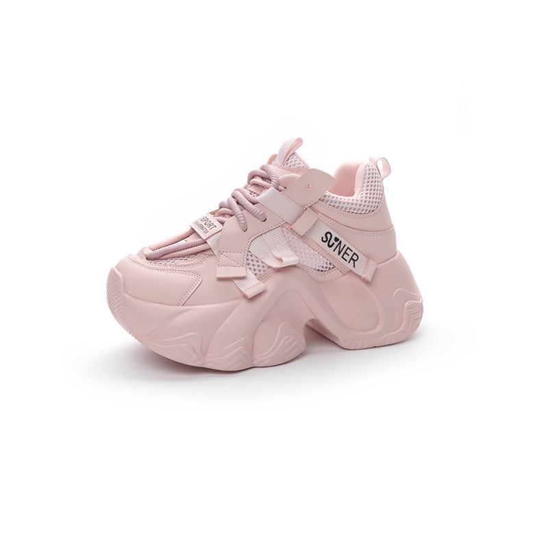 Women's Dad Platform Height Increasing Insole Fashion Men's Shoes