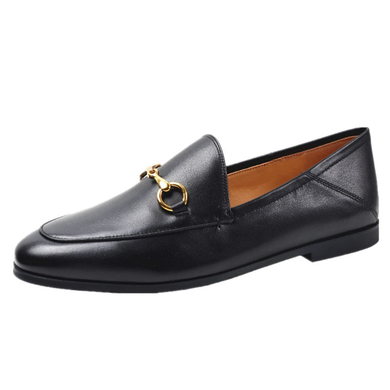 Women's Flat Authentic Low Feet Feel Buckle Casual Shoes