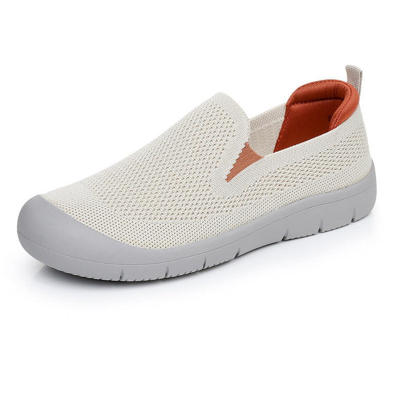 Sheep Comfort Mom Slip-on Mesh Breathable Casual Shoes
