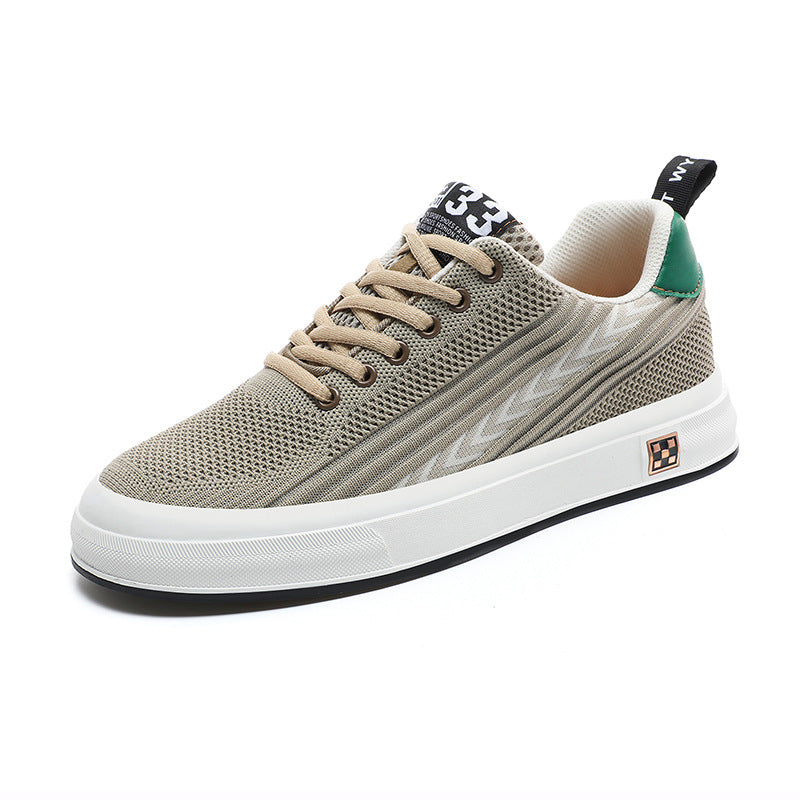 Men's Uppers Height Increasing Insole Breathable Wearable Sneakers