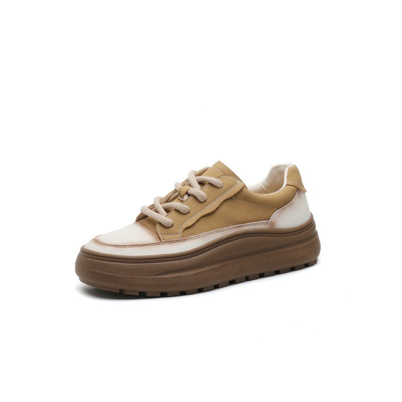 Women's Genuine Retro Style Spring Versatile Fashion Casual Shoes