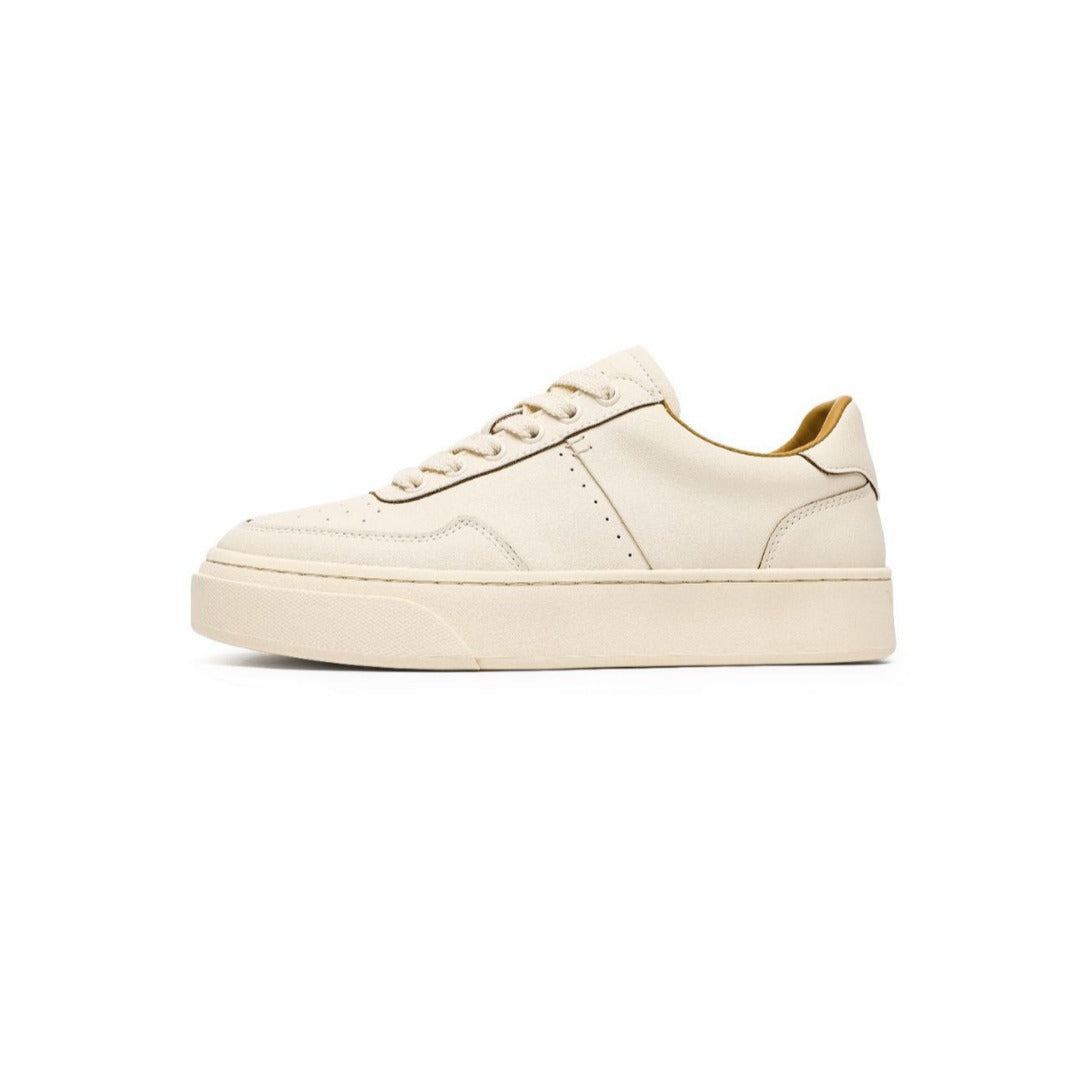 Men's Summer Platform Minimalism White Trendy Breathable Sneakers