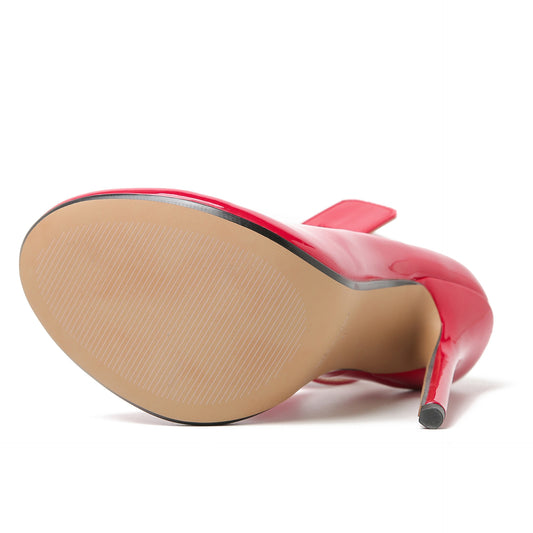 High With Lock Plus Size Pair Women's Shoes