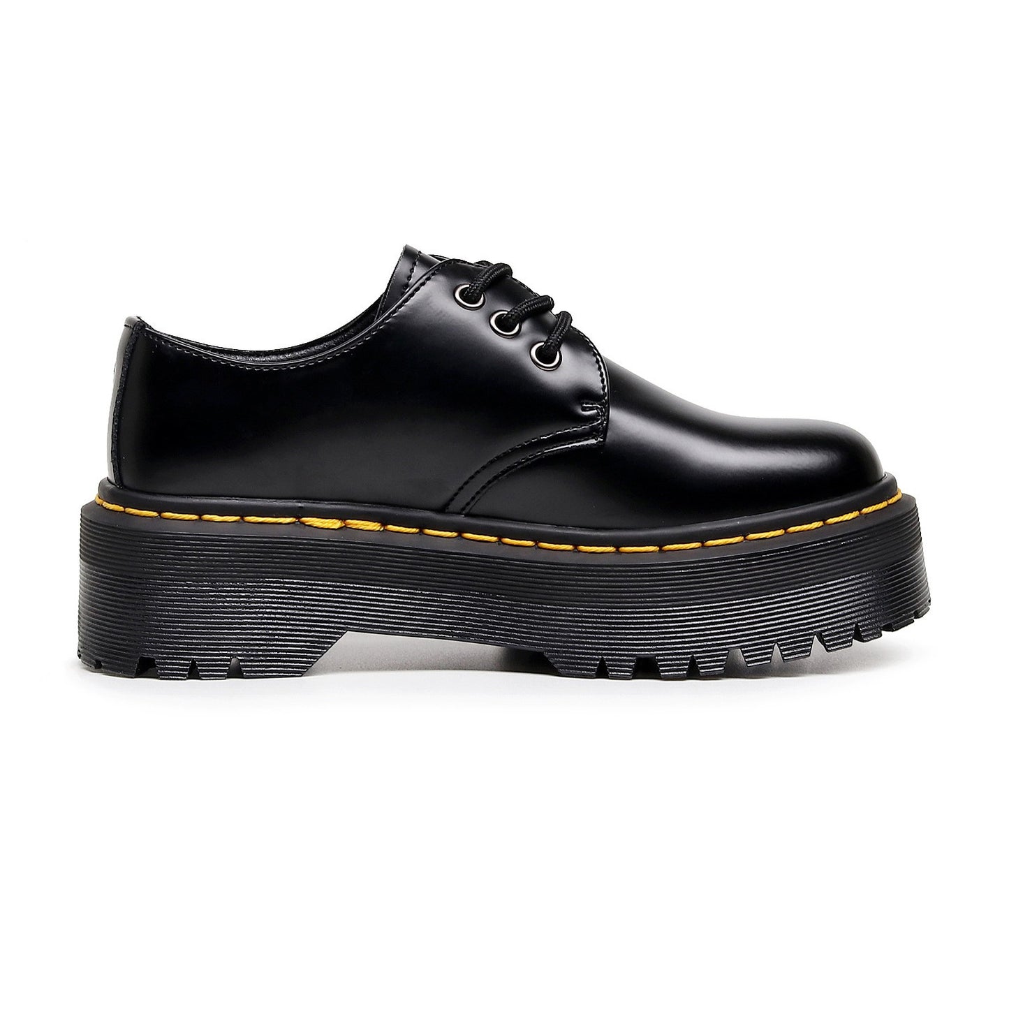 Thick-soled Martin Round Head Female Thick Bottom Casual Shoes