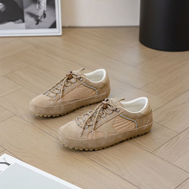 Women's Thin Bottom German Training Comfortable Height Women's Casual Shoes