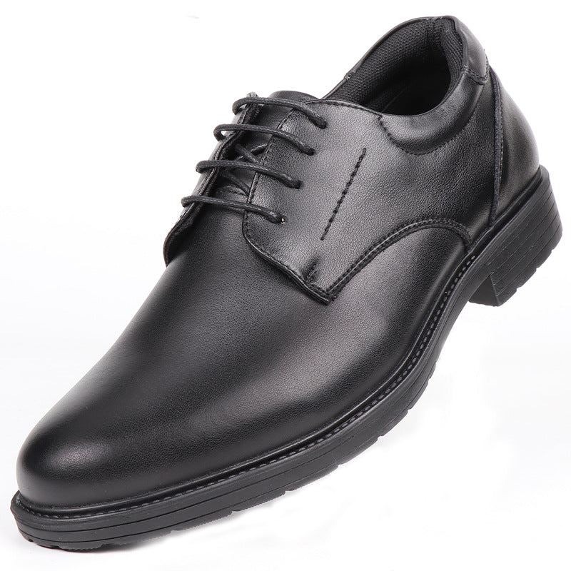 Women's & Men's Comprehensive Formal Wear Calf Matching Patrol Men's Business Leather Shoes