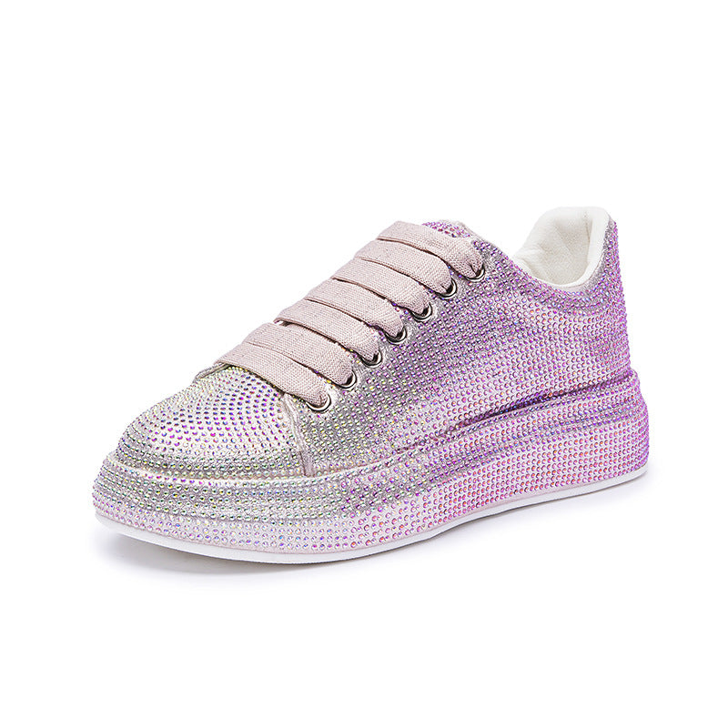 Women's Trendy Fashion Night Starry Sky Gradient Sneakers
