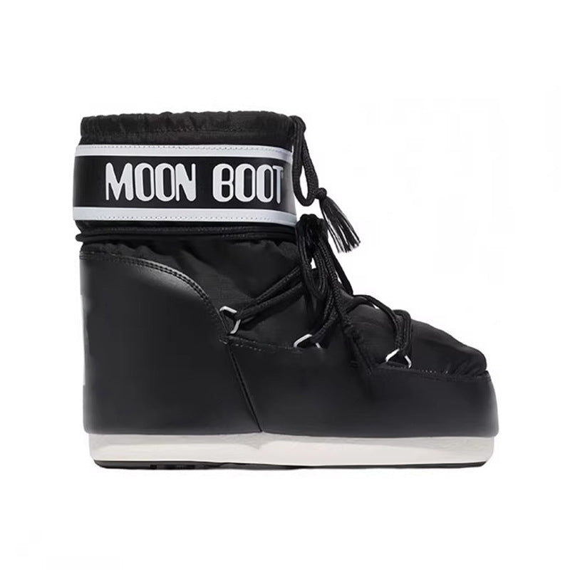 Women's Winter Thick Warm Sleeve Cotton Strap Snow Boots
