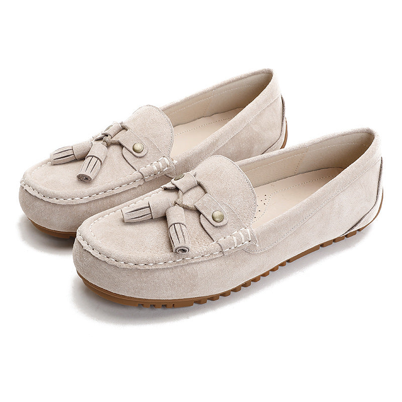 Women's Soft Bottom Slip-on Lofter Pregnant Flat Pumps Women's Casual Shoes