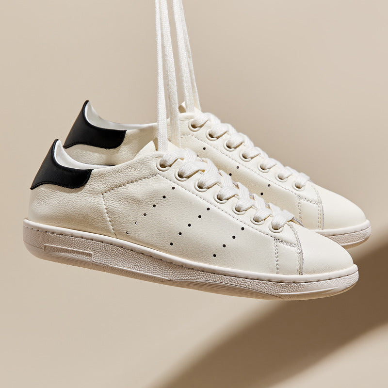 Women's & Men's Classic White Soft Bottom Wild Flat Women's Casual Shoes