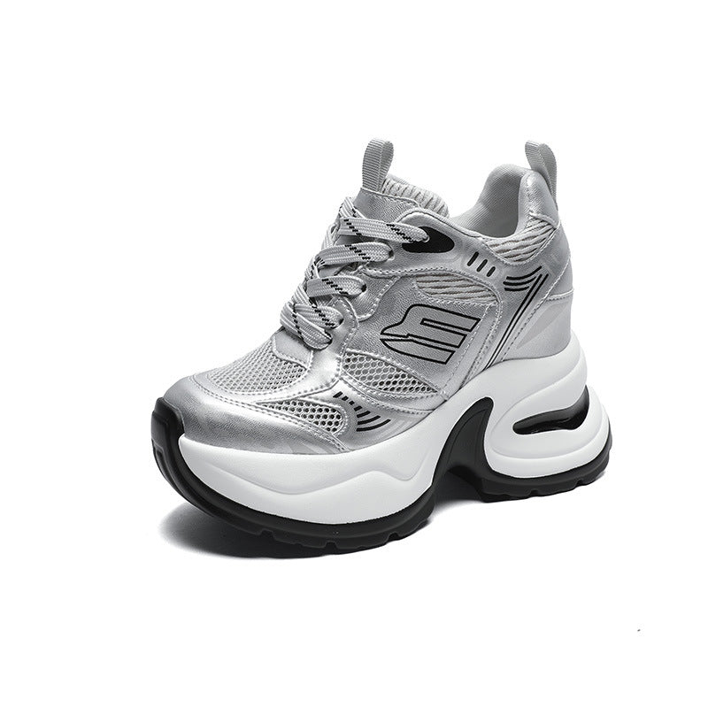Women's Height Increasing Insole Dad Spring Platform Women's Sports Shoes