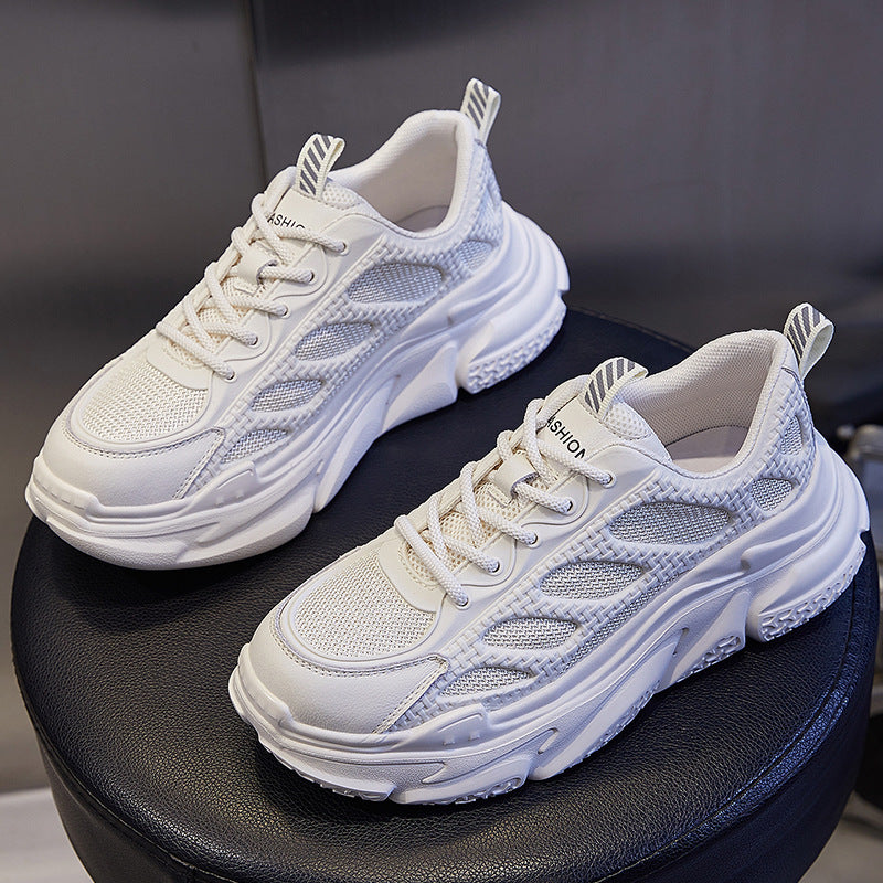 Women's Dad Spring Thick Bottom Increased Running Casual Shoes