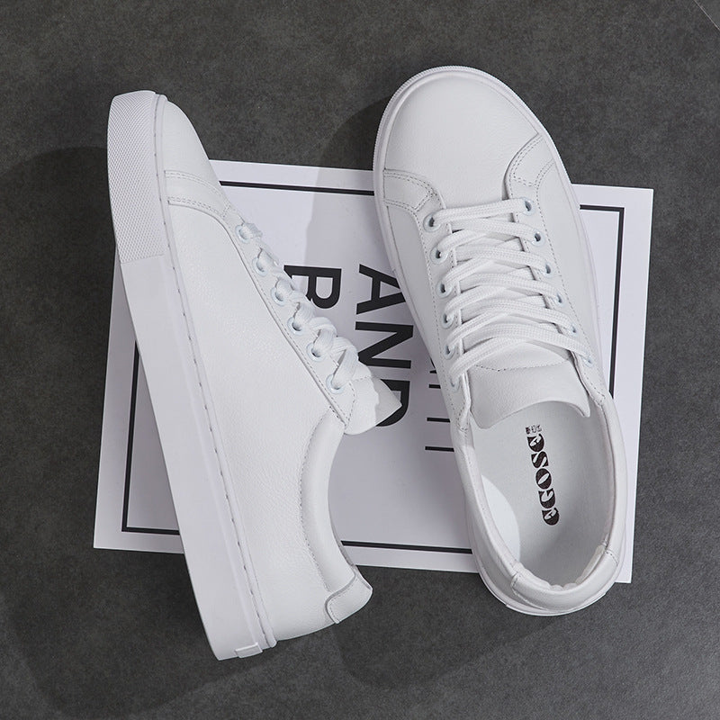 Women's & Men's First Layer Cowhide Korean Style Trendy Casual Shoes