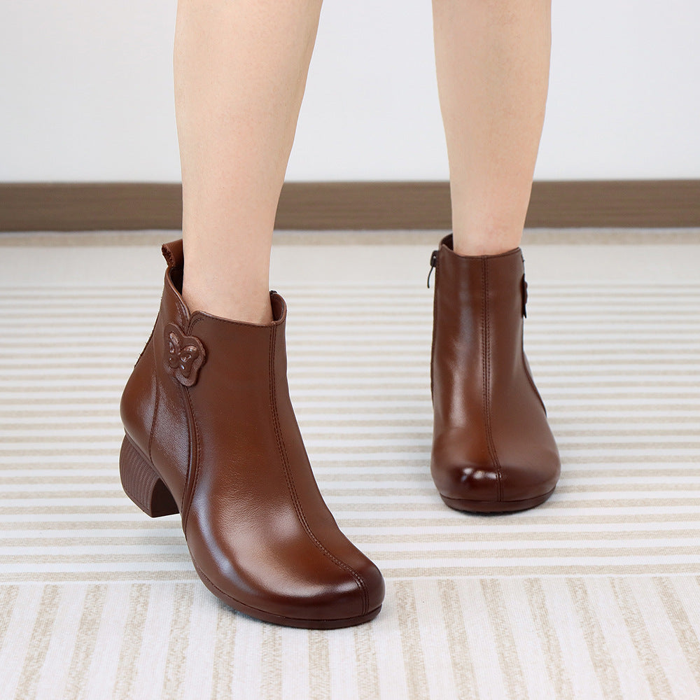 Women's Bottom Surface Medium Chunky Ethnic Style Casual Shoes