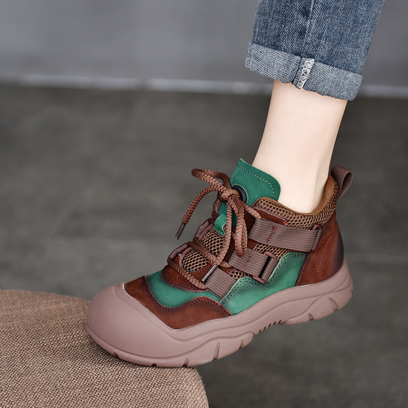 Women's Price Genuine Board Autumn First Layer Sneakers