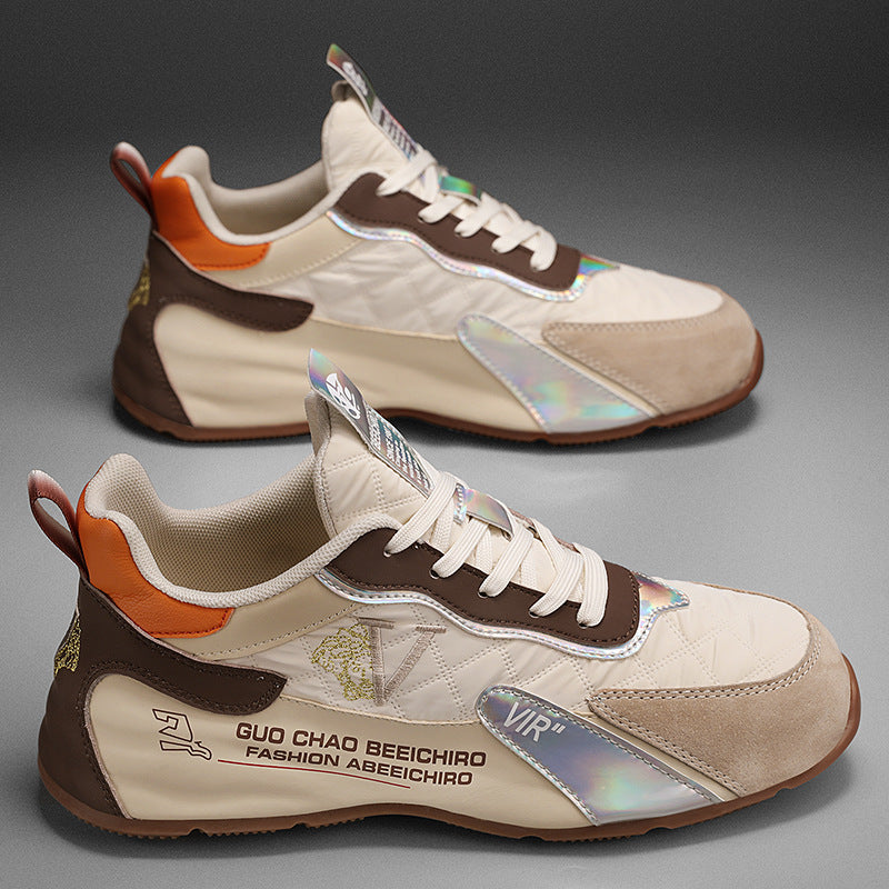 Women's & Men's Breathable Dad Height Increasing Insole Bag Sneakers