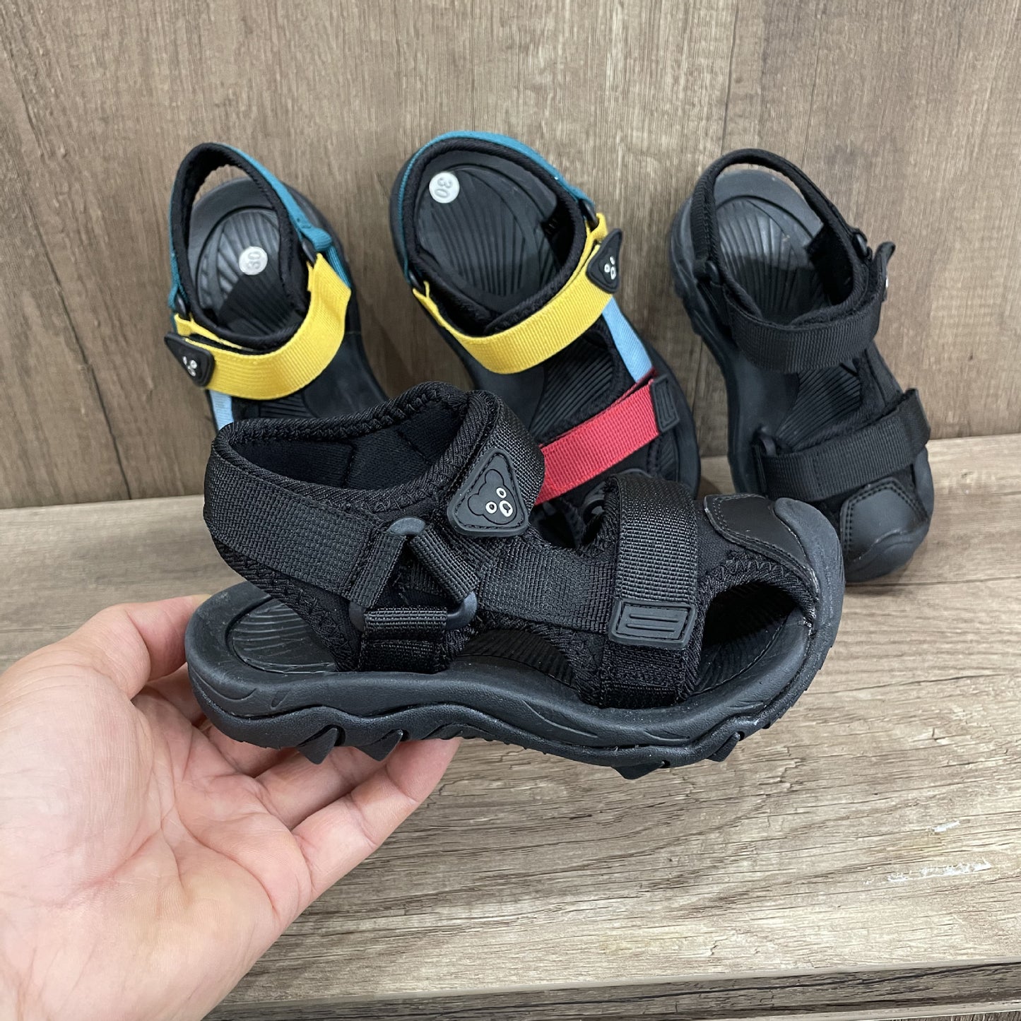 Children's Colorful Beach Boys Summer Closed Toe Kid's Sandals