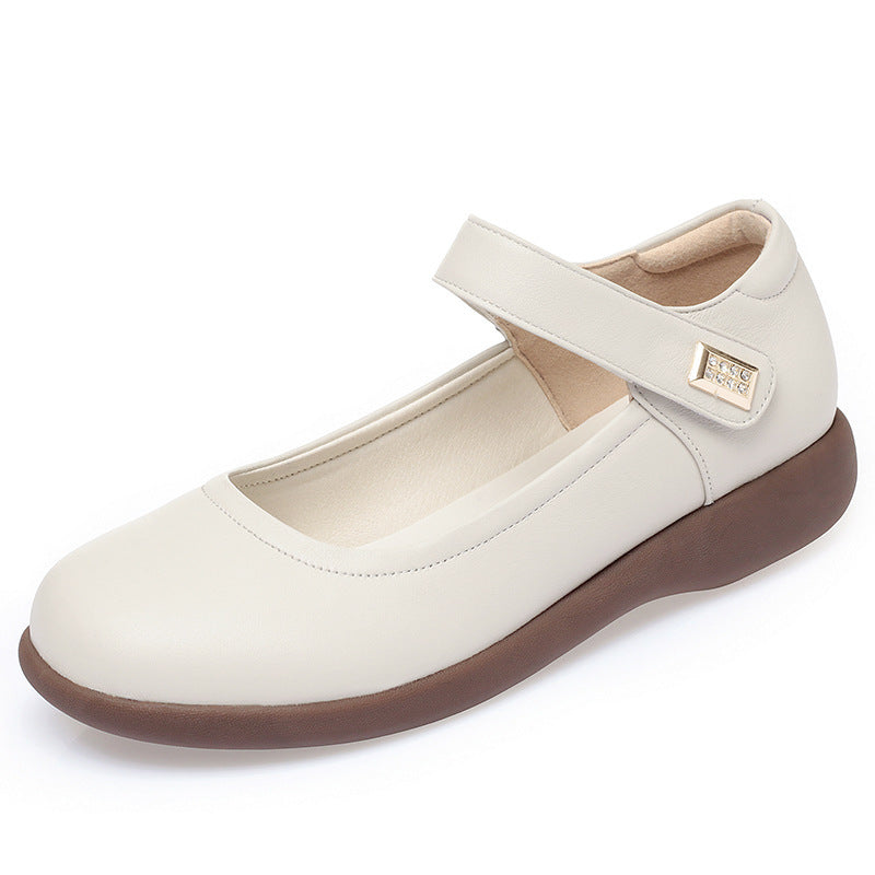 Women's Bottom Nurse Flat Surface Large Size Casual Shoes