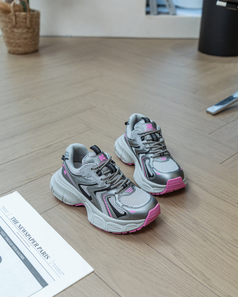 Women's Dad Spring Comfortable Platform Mesh Sneakers
