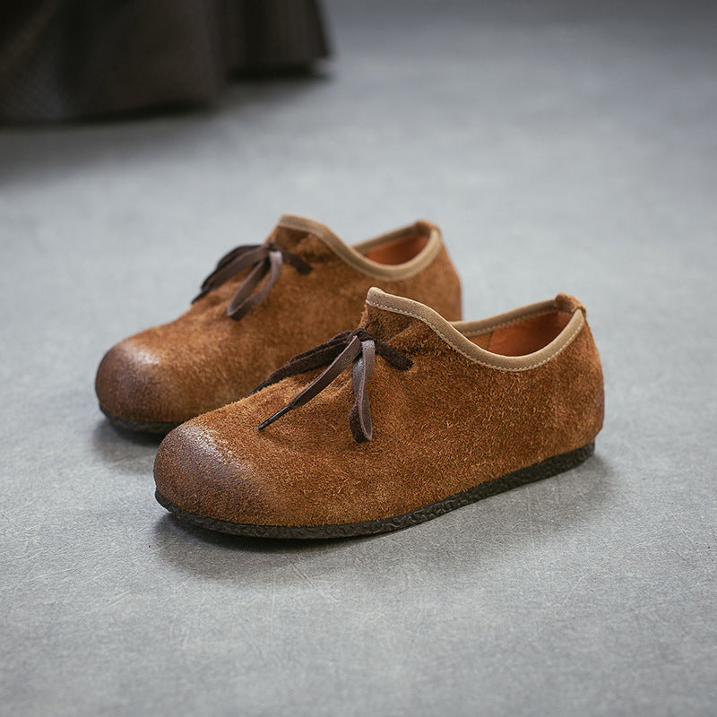 Women's Style Mori First Layer Cowhide Lightweight Women's Casual Shoes