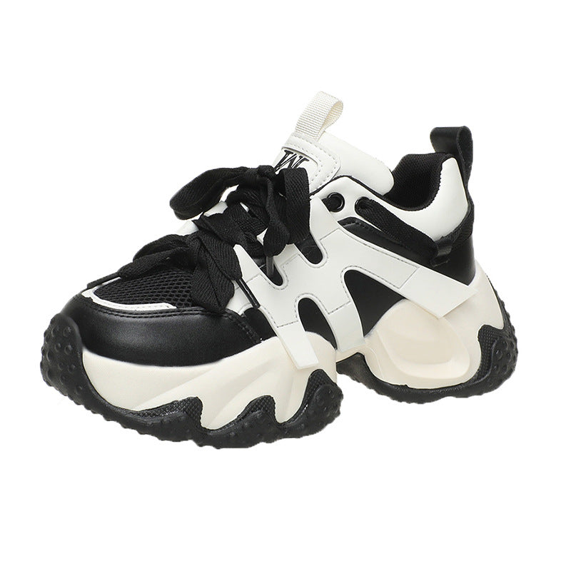 Women's Plus Size Dad Width Fat Foot Platform Fashion Casual Shoes