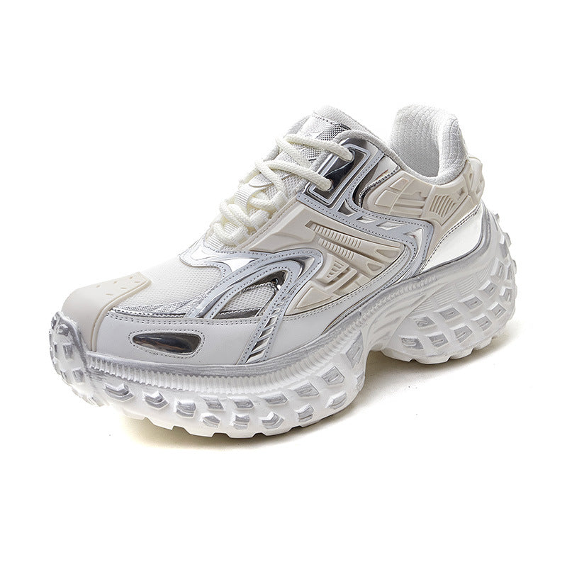 Women's Dad Mech Fashion Height Increasing Sports Sneakers