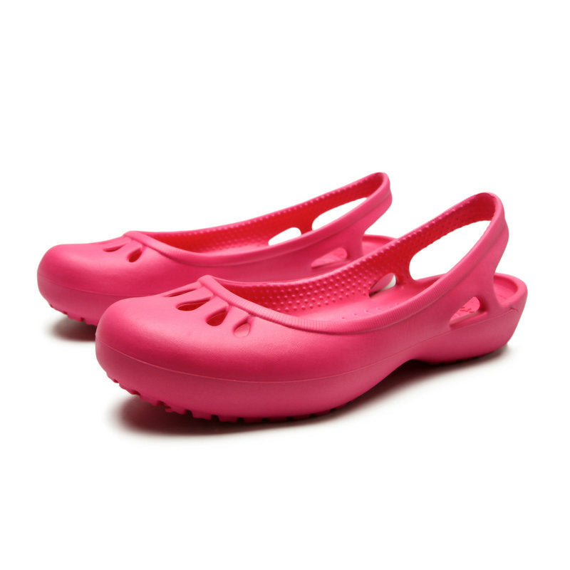 Women's Hospital Nurse White Closed Toe Plus Size Sandals