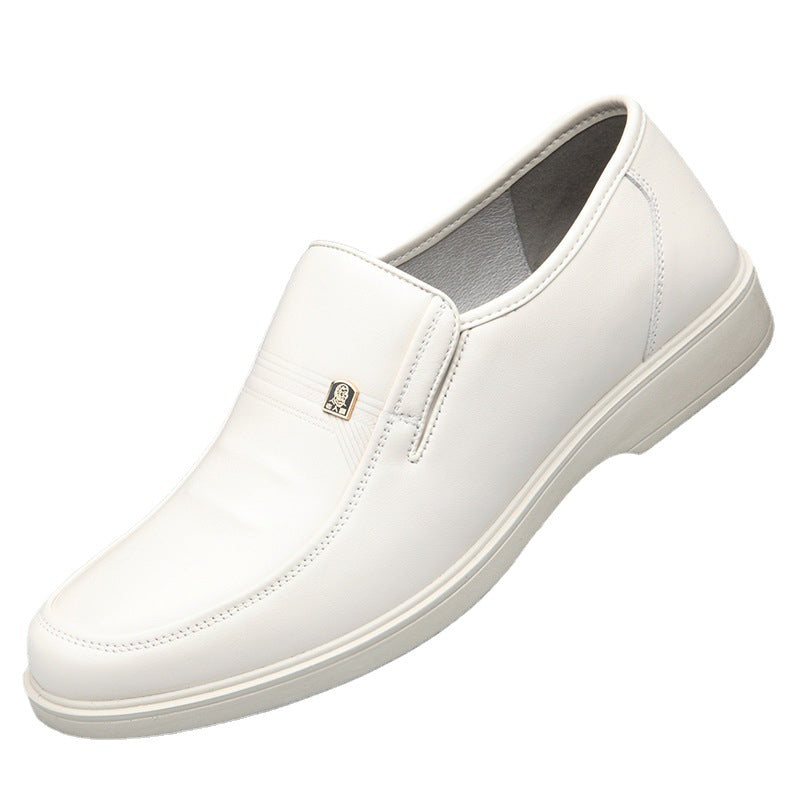 Men's Old Summer Breathable Hollow Business Dad Casual Shoes