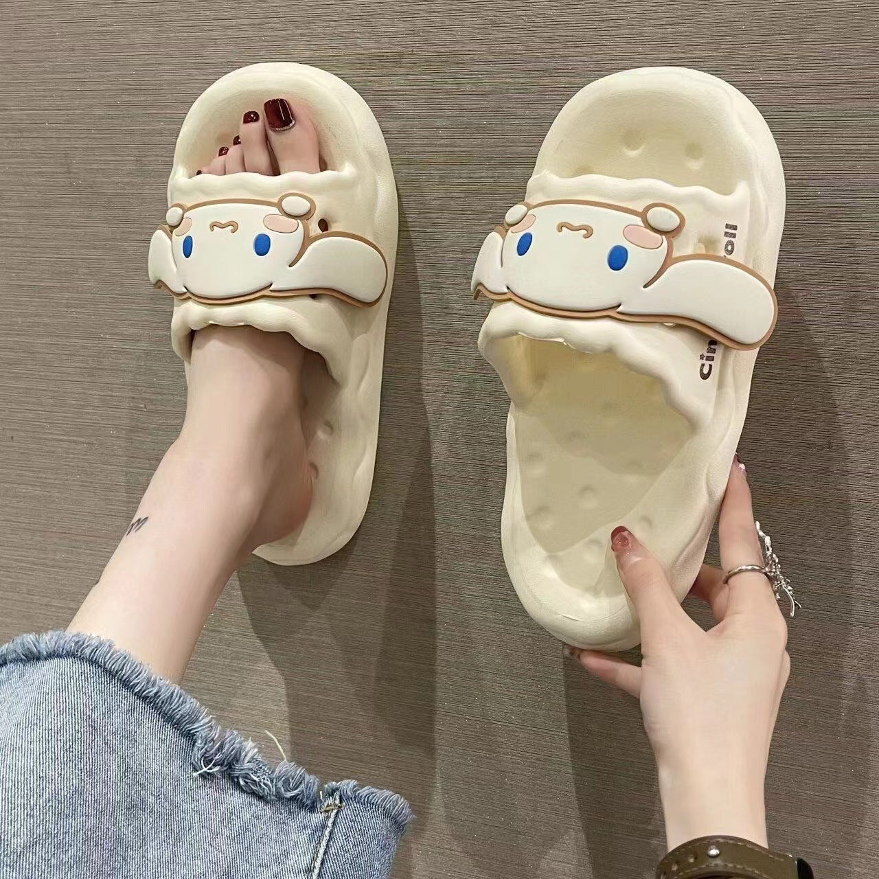 Women's Indoor Dormitory Version Deodorant Bathroom Bath Sandals