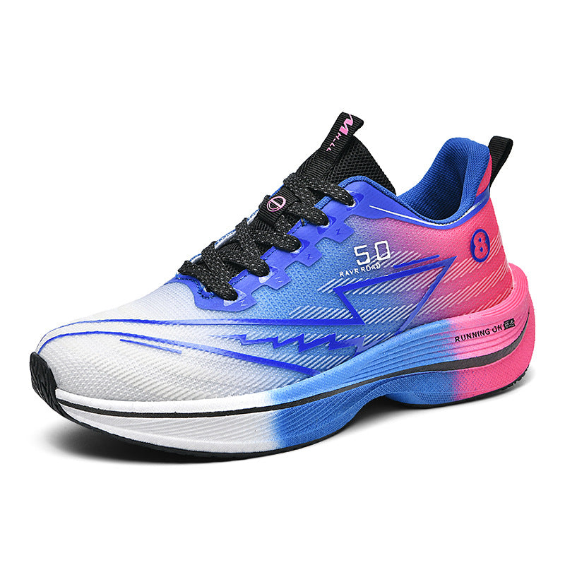 Women's & Men's Cotton Optional Carbon Plate Running Shock Sneakers