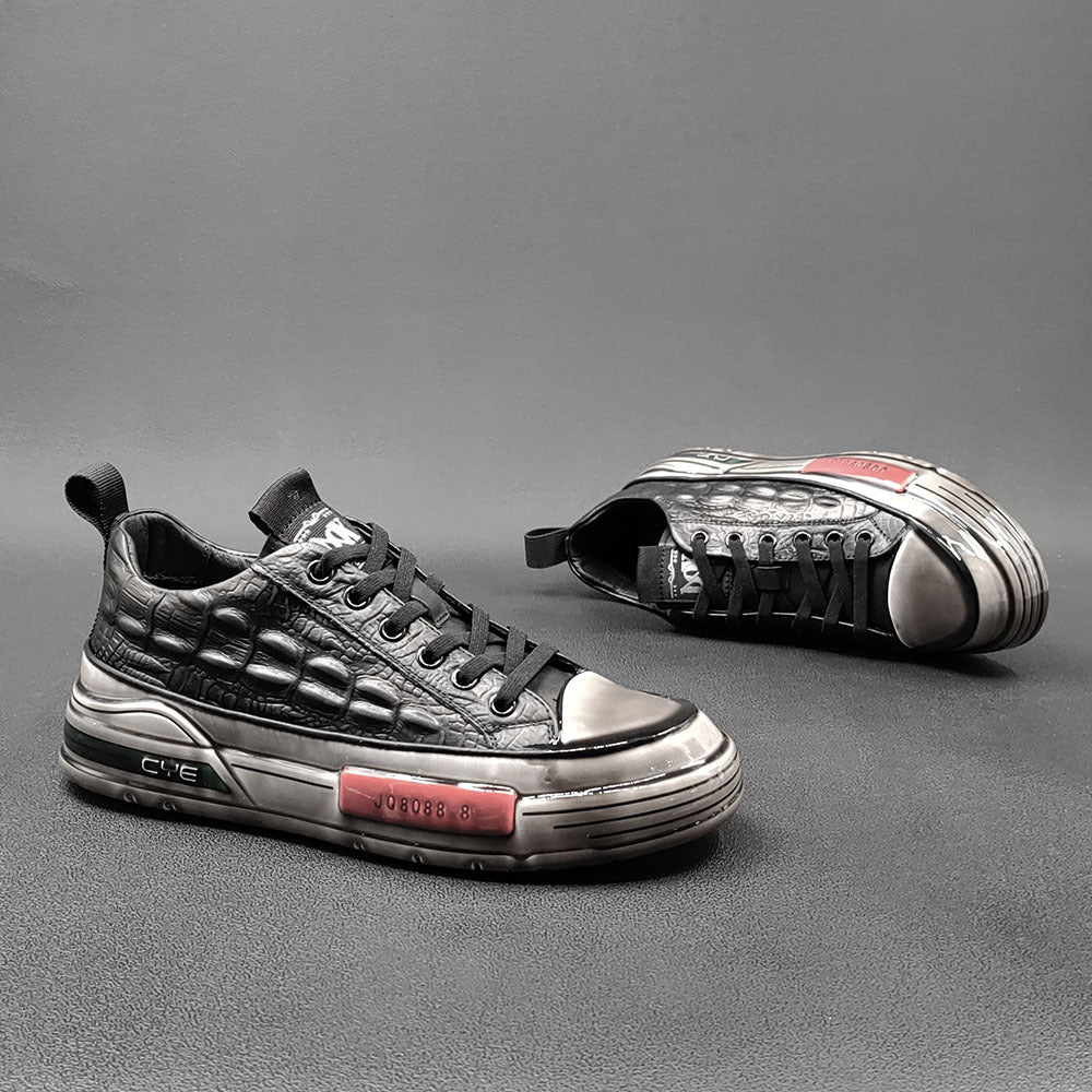 Men's Light Luxury Shower Glue Niche Fashion Sneakers