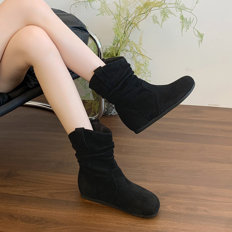 Women's Ankle Widened Fat Feet Thick Leg Big Boots