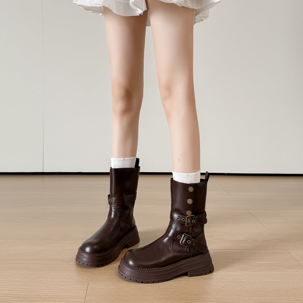 Women's High Quality Soft Knight British Style Hot Boots