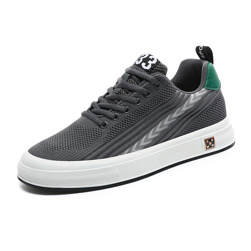 Men's Uppers Height Increasing Insole Breathable Wearable Sneakers