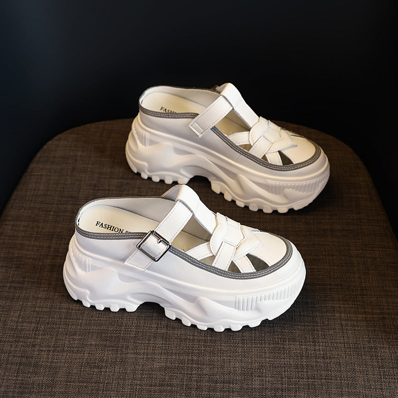 Women's Thick Bottom For Outdoors Summer Breathable Slippers