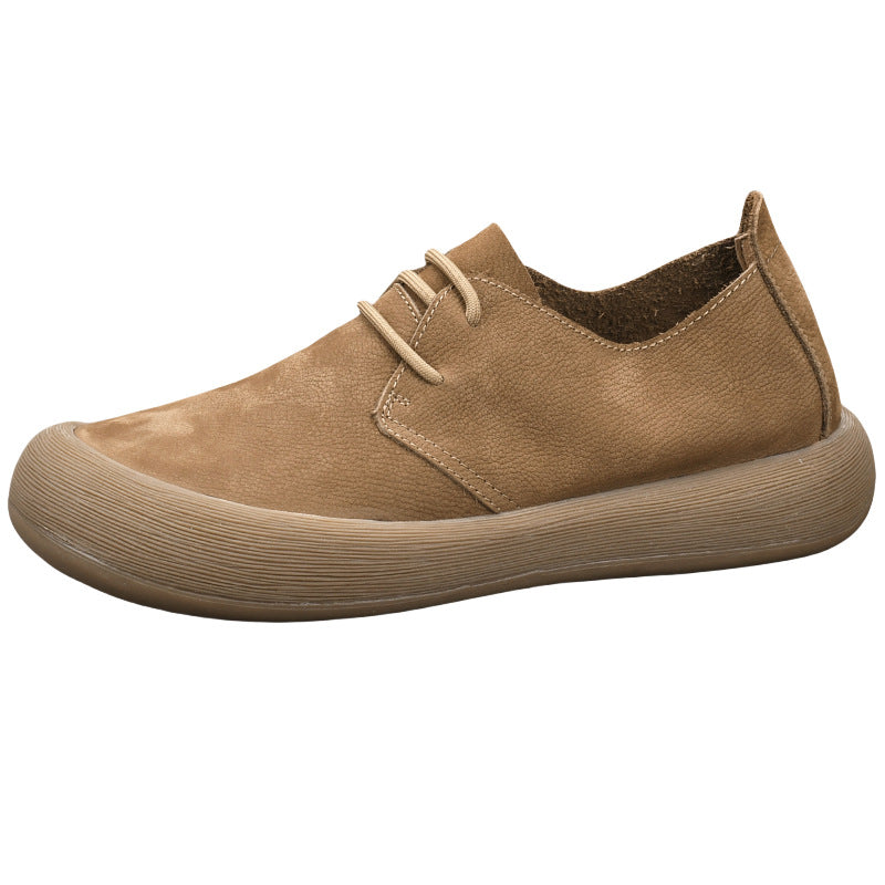 Men's Fashion Genuine Soft Martin Trendy Retro Leather Shoes