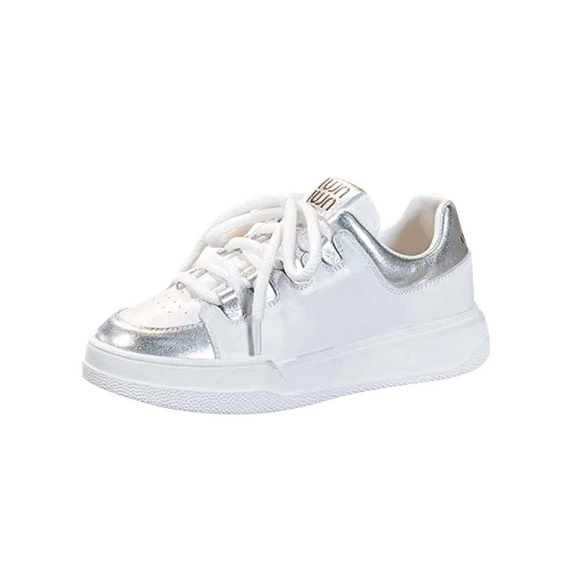 White Female Spring Basic Flat Soft Casual Shoes
