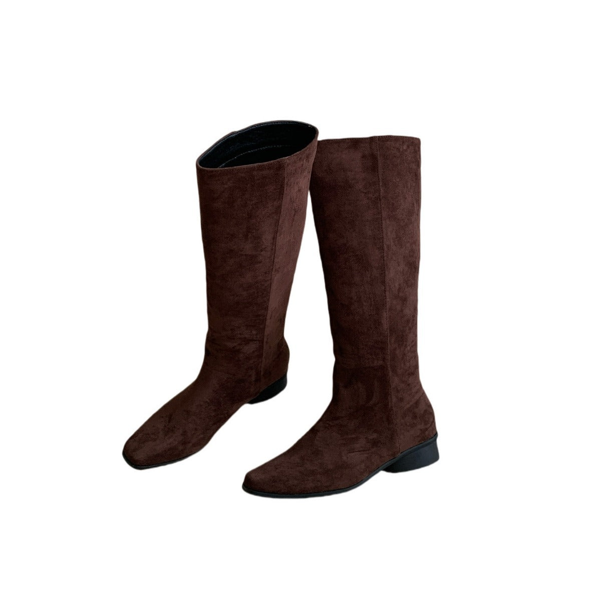 Toe Long Female Not Over The Knee Flat High Boots