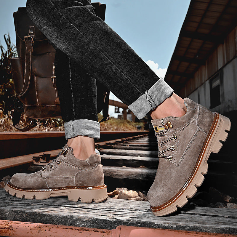 Men's Martin British Thick-soled Outdoor Fashionable Boys Casual Shoes