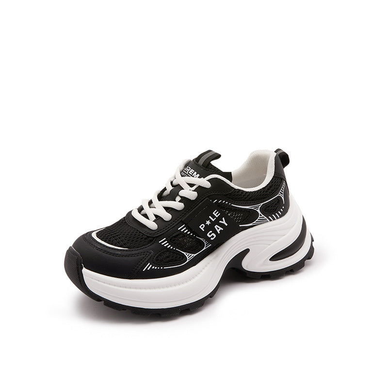 Women's Dad Retro Platform Fashion Breathable Mesh Sneakers